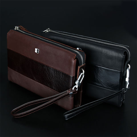 China Men Leather Clutch Bag, Men Leather Clutch Bag Wholesale,  Manufacturers, Price