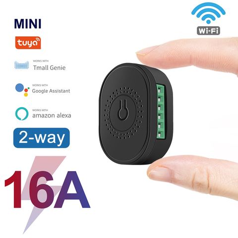 OEM WiFi Smart Switch Tuya APP AC Module Work with Google Home Alexa 10A  16A - China Tuya Smart, Interruptor Switch