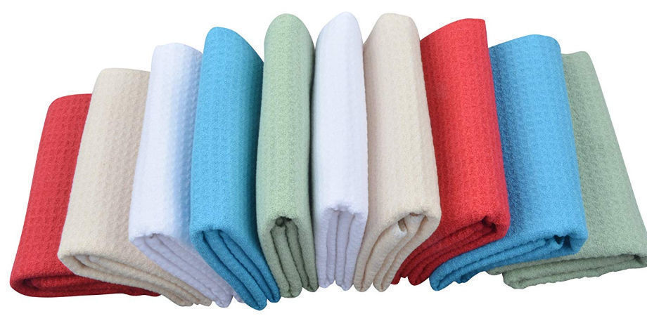 weave towel cleaning cloths 40*60CM tea towel 42*68cm microfibre quick –  石家庄唐聚贸易股份有限公司