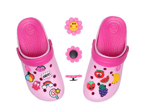 26pcs Pink Letters PVC Croc Charms Capital Letter Shoe Clips Decorations  Croc Pins for Sneakers Alphabet Shoe Accessories - AliExpress