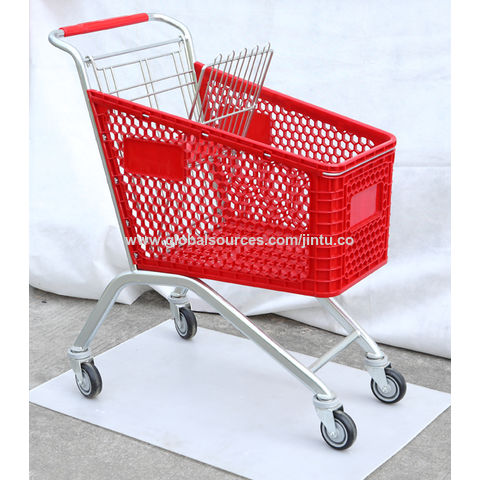 Les fabricants de gros de métal les roues de chariot de supermarché  réutilisable pour adulte petite Caddie pliable sac chariot - Chine Chariot  de supermarché, dépanneur