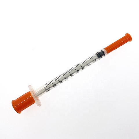 Jetable ultra fine sans 0,3 ml 0,5 ml 1 ml seringue à insuline