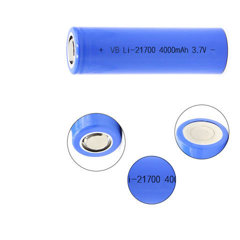 Batería de litio recargable tipo 21700, 3.7V 4000mAh