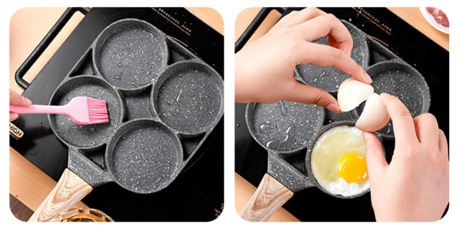 Buy Wholesale China 4-cup Medical Stone Non-stick Frying Pan Fried Egg  Burger And Bacon Omelet Burger Pancake Pan & Pancake Pan at USD 4.99