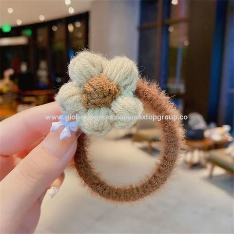 Wholesale Custom Designer Cute Accessories with Charm Elastic Hair