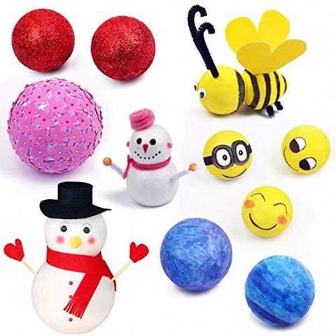 12 Inch Foam Ball Polystyrene Balls for Art & Crafts Projects 