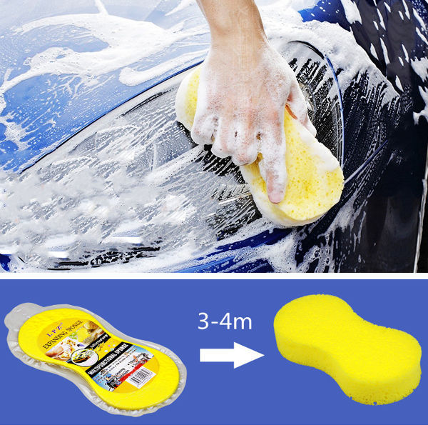 Car Wash Sponges, Large Cellulose Multi-use Scrub, Sponge For Car, Kit