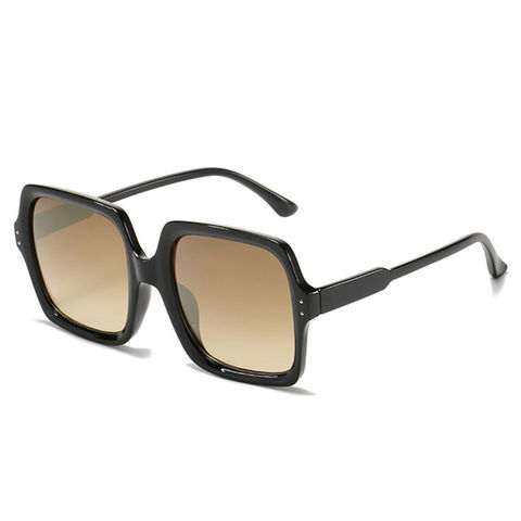 Men's Vintage Brand Oversized Square Sunglasses