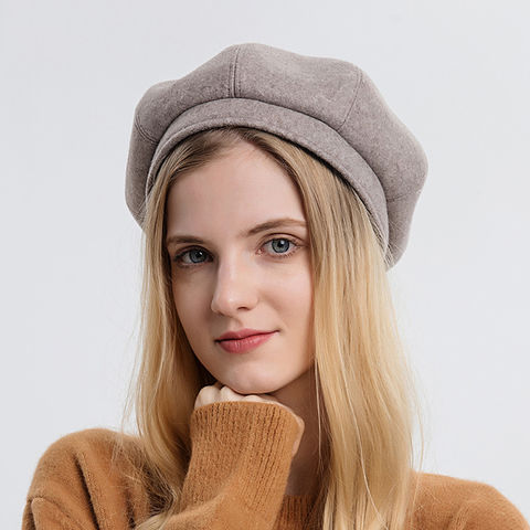 Artist Style Beanie Classic French Style Beret Hat For Women - Wool Knit For Winter & Fall Artist Painter Cap