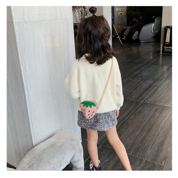 Short Wallet Baby Kid Girl Shoulder Bags Satchel Small Handbag Fashion Design J 
