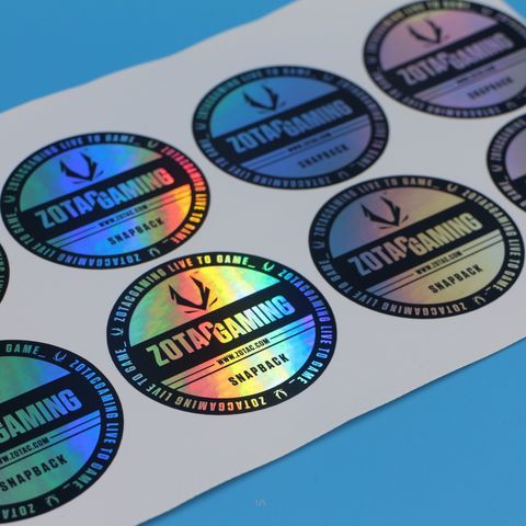 Buy Wholesale China High Quanlity Adhesive Custom Design Holographic  Sticker Label & Waterproof Cosmetic Sticker at USD 0.16