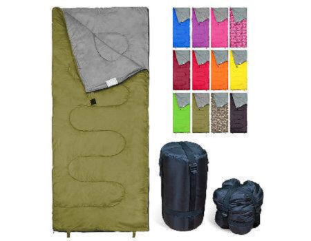 sleeping bolsa outside backpack