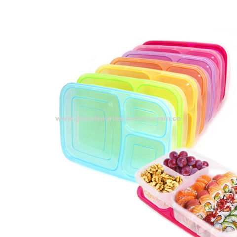 Buy Wholesale China Custom Pp Plastic Microwavable Lunch Box Round And  Square Disposable Takeaway Packaging Meal Box Foo & Plastic Lunch Boxes at  USD 0.42