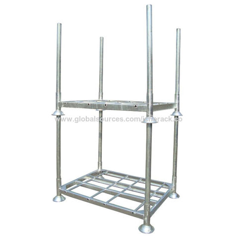 Buy Wholesale China Stackable Storage Rack Textile Industrial Folding  Stillage For Fabric Rolls & Stackable Storage Rack at USD 1