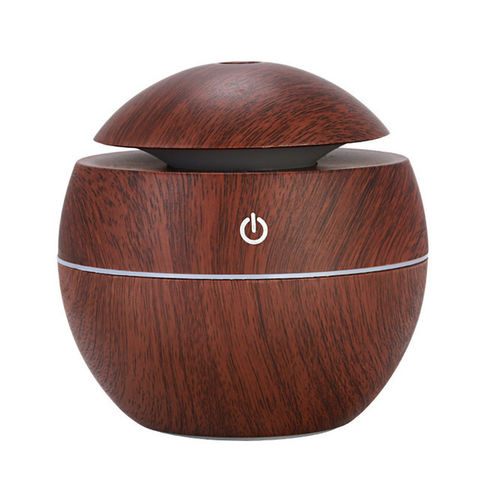 300ML Holzmaserung Smart Aroma Diffuser Haushaltsartikel Frischluft- und Befeuchtungsgerät