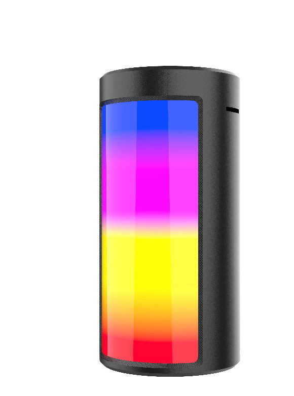 New Blue tooth Wireless active big Column Box Portable Outdoor super Bass Speaker With LED Light supplier