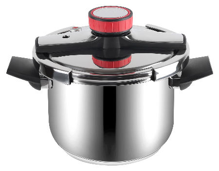  Mini Stainless Steel Pressure Cooker Explosion Proof 1.8L for  Gas Stove Induction Cooker: Home & Kitchen