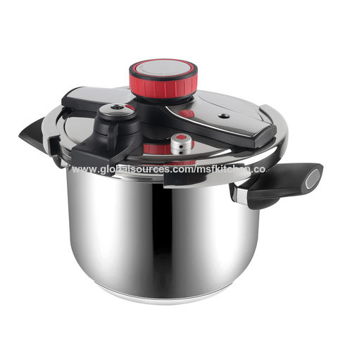 Explosion-proof knob pressure cooker household 304 stainless steel
