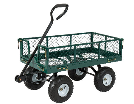 Steel Garden Cart, 700 lb Capacity, 38"L x 20"W supplier