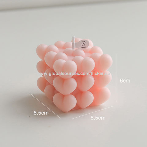 Candles Candle Bubble Large Cube Candles Luxury Scented Rubik's