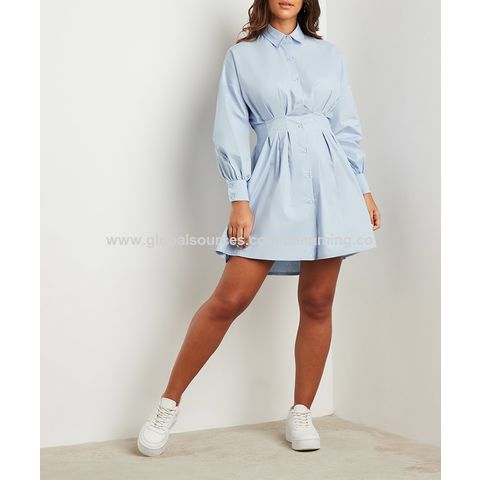 Compre Vestidos Casuales De Mujer Vestidos Blancos 100% Algodón