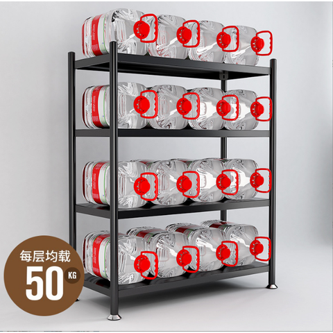 New Kitchen Shelving Multi-Layer Pot Shelving Multi-Function