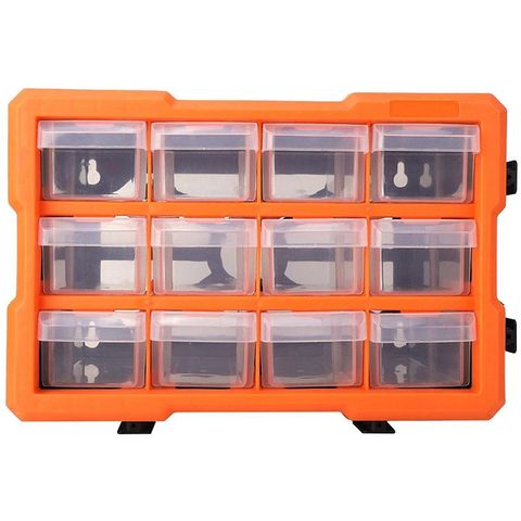 12 Grids Hardware Storage Cabinet, Drawer Organizer Pp Drawer Hardware  Small Parts Storage Box - Buy China Wholesale Hardware Storage $10