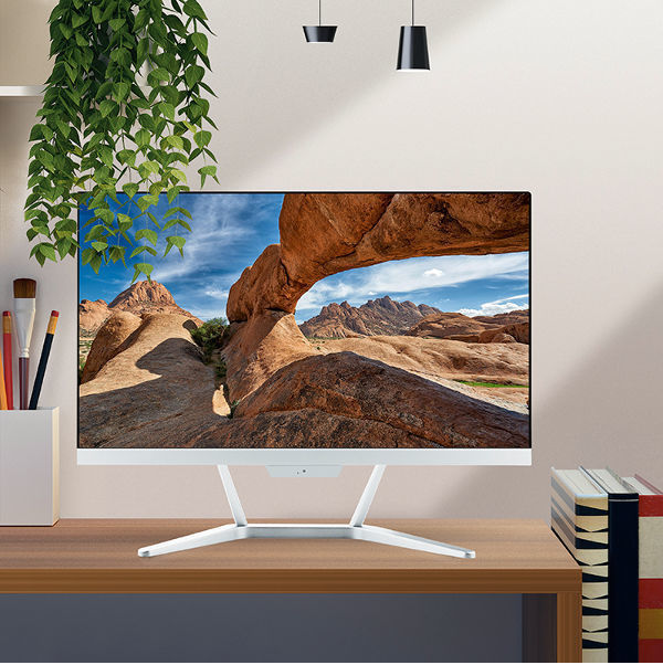 23.8" All in one pc i7 7500U 8gb 256g assembled business monoblock All