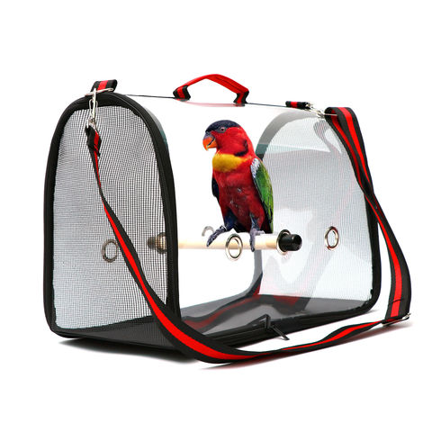  Bird Travel Carrier with Standing Perch,Lightweight