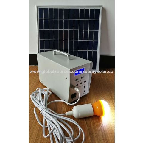 Kit Solar Inversor 1000w 220v Panel Energia Casa Campo M3