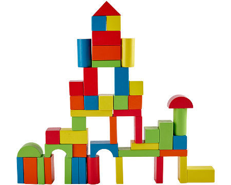 Premium beech Wood Blocks Stacking Games Giant Tumbling Tower Toy 125  Pieces Outdoors Yard Game