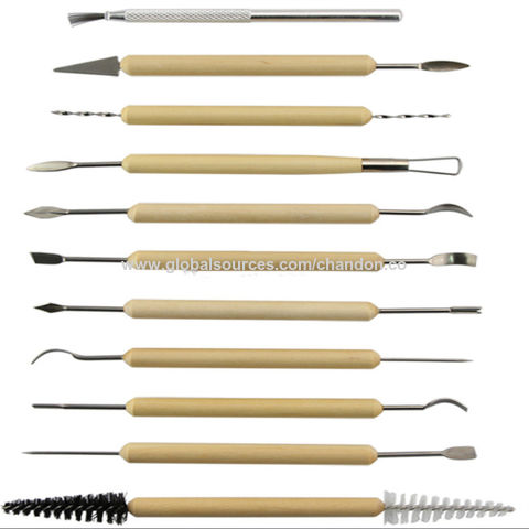 Wax Polymer Clay Carving Pottery Sculpting Tools