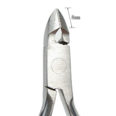 Pedicure Cutter Tool Cuticle Cutter Sharpener Toe Nail Clippers, Cuticle  Nipper, for Salon Home