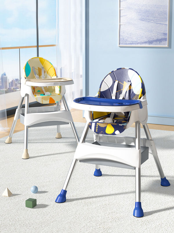 Chaise multifonctionnelle d'alimentation pour bébé, Table à manger Portable  pour bébé réglable, chaise haute facile