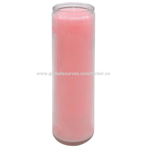 Glass Candles Green Colored Candles 7-day Religious Candles Paraffin Candles  - Buy China Wholesale Religious Candles $2.03