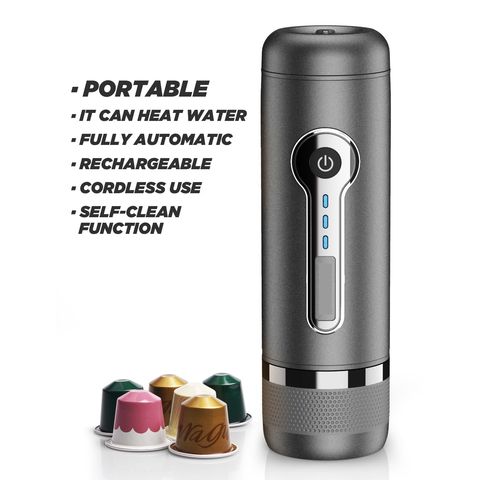 Portable Automatic Wireless Coffee Machine, Mini Travel Coffee Maker