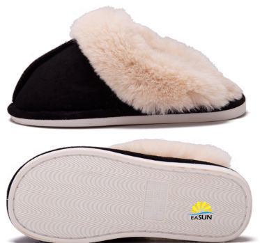 Smile Face Slipper Men Loafers Shoes Fur Slippers Women Home Slippers Bear Slippers Chinese Slippers Supplier