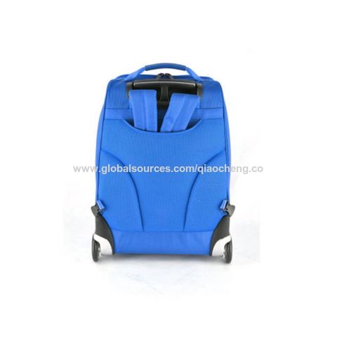 Buy Wholesale China Trolley Rolling Laptop Computer Backpack Wheels  Waterproof Multi-compartment Polyester Nylon Roller & Trolley Backpack  Wheeled Bags School at USD 15.9