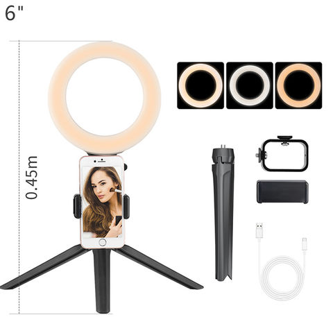 Wholesale 18inch led heart shaped selfie ring light Vlogging video