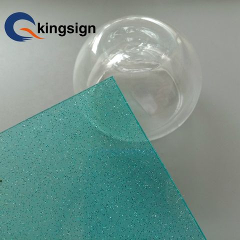 Buy Wholesale China Kingsign® Hot Selling Customized 1.8-20mm Glitter Cast Acrylic  Sheet For Furniture & Glitter Acrylic Sheet For Furniture at USD 12