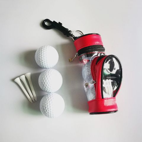 4 Pieces Golf Tee Holder Golf Ball Carry Bag Pouch Golf Ball