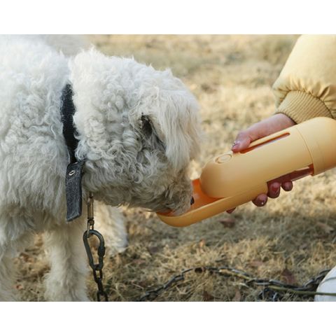 Caseeto Botella de agua para perros, dispensador de agua portátil para  perros, botella de agua de viaje para mascotas, plegable, a prueba de  fugas