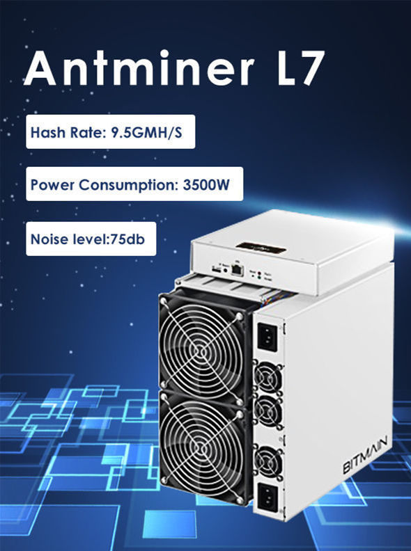 Bitmain Antminer l7 9500mh, Litecoin Miner L7