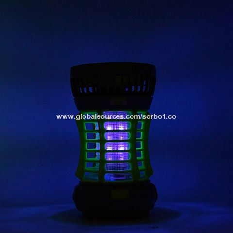 Lanterne suspendue à lumière bleue étanche anti-moustiques/insectes 3000 V  40 W PIC