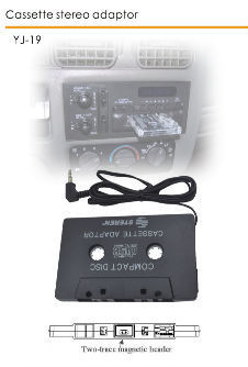 Cassette Audio De Voiture Bluetooth Vers Récepteur Auxiliaire, Lecteur de  Bande Bureau Bluetooth 5.0 Adaptateur Auxiliaire