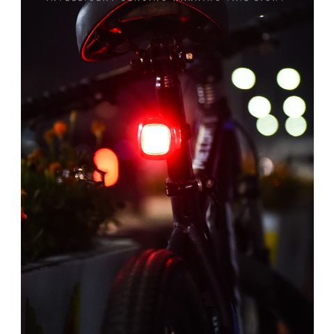 Fahrrad-Rücklicht, wasserdichtes LED-Rücklicht, USB-Ladelicht,  Fahrrad-Hinterrad-Warnlicht