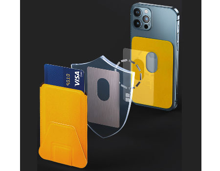 2022 Magnetic Card Wallet Stand & PU Leather Card Holder Cell Phone Pocket/Card Holder Stand Supplier
