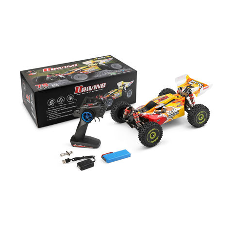 Voiture Rc Buggy Rouge 1:10 2,4ghz Whl