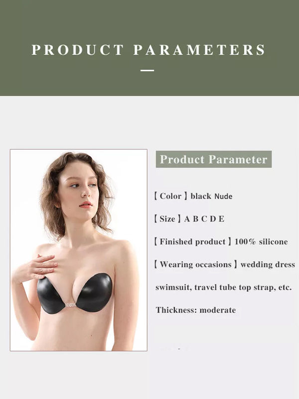 Bra Magic UN BRA Silicone Without Straps Push Up a B C & D Breasts Boobs
