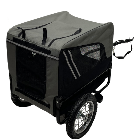 Foldable Dog Pet Bicycle Cycle Bike Cargo Trailer for Camping Pet Dog Luggage Carry Transport supplier